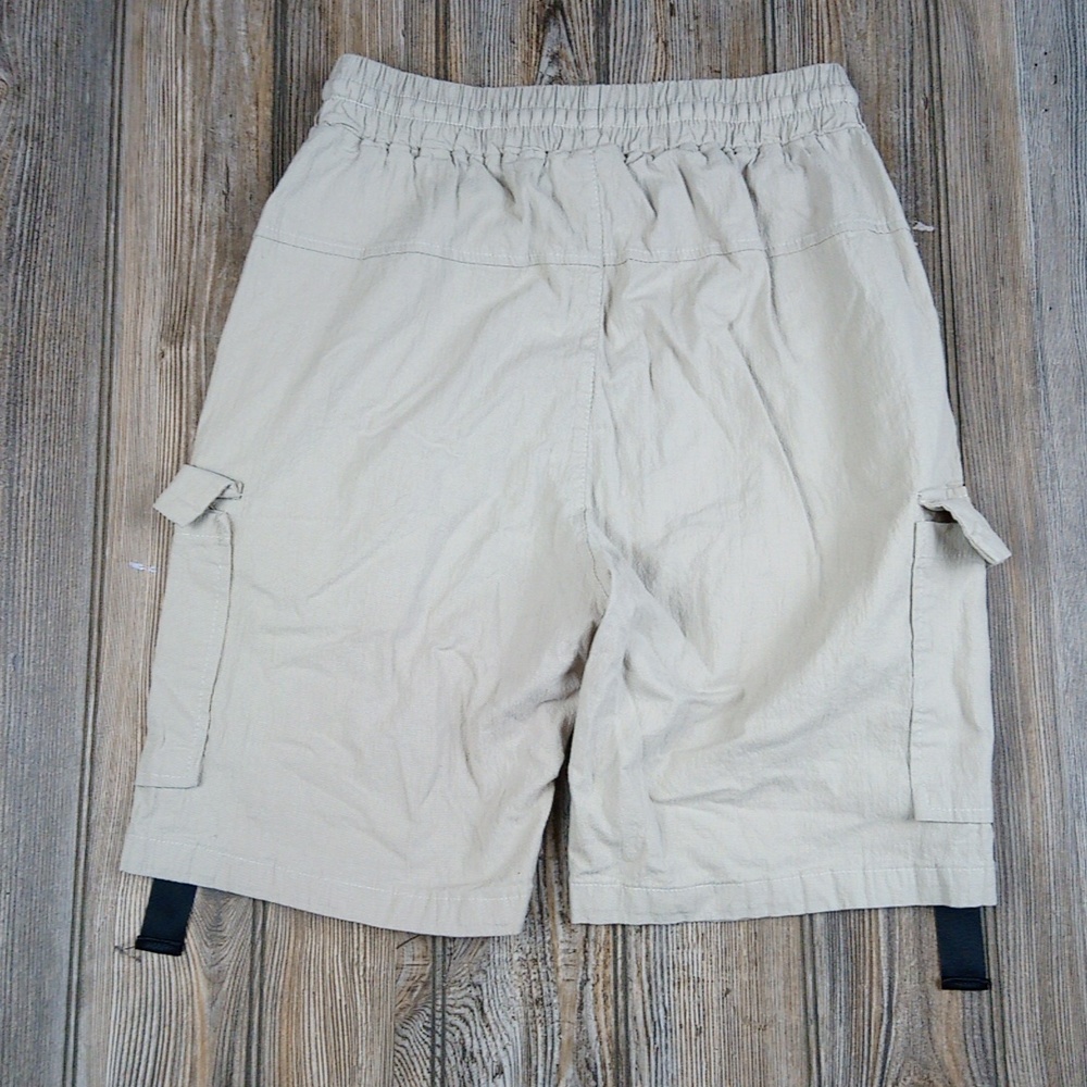 Causal Collection Tan Khaki Cargo Shorts - Picture 8 of 9